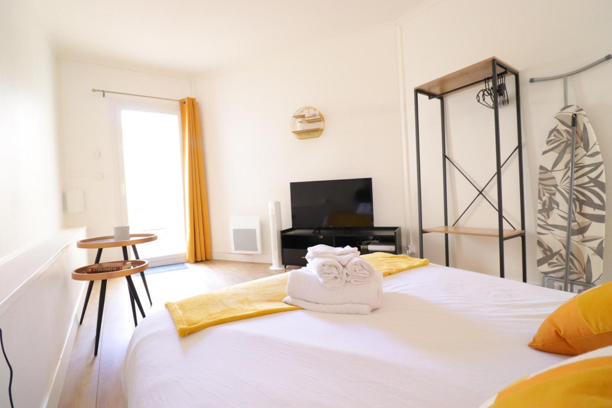 Le Neo - Studio Chic Avec Sa Cour Privative Et Fibre Bergerac Kamer foto