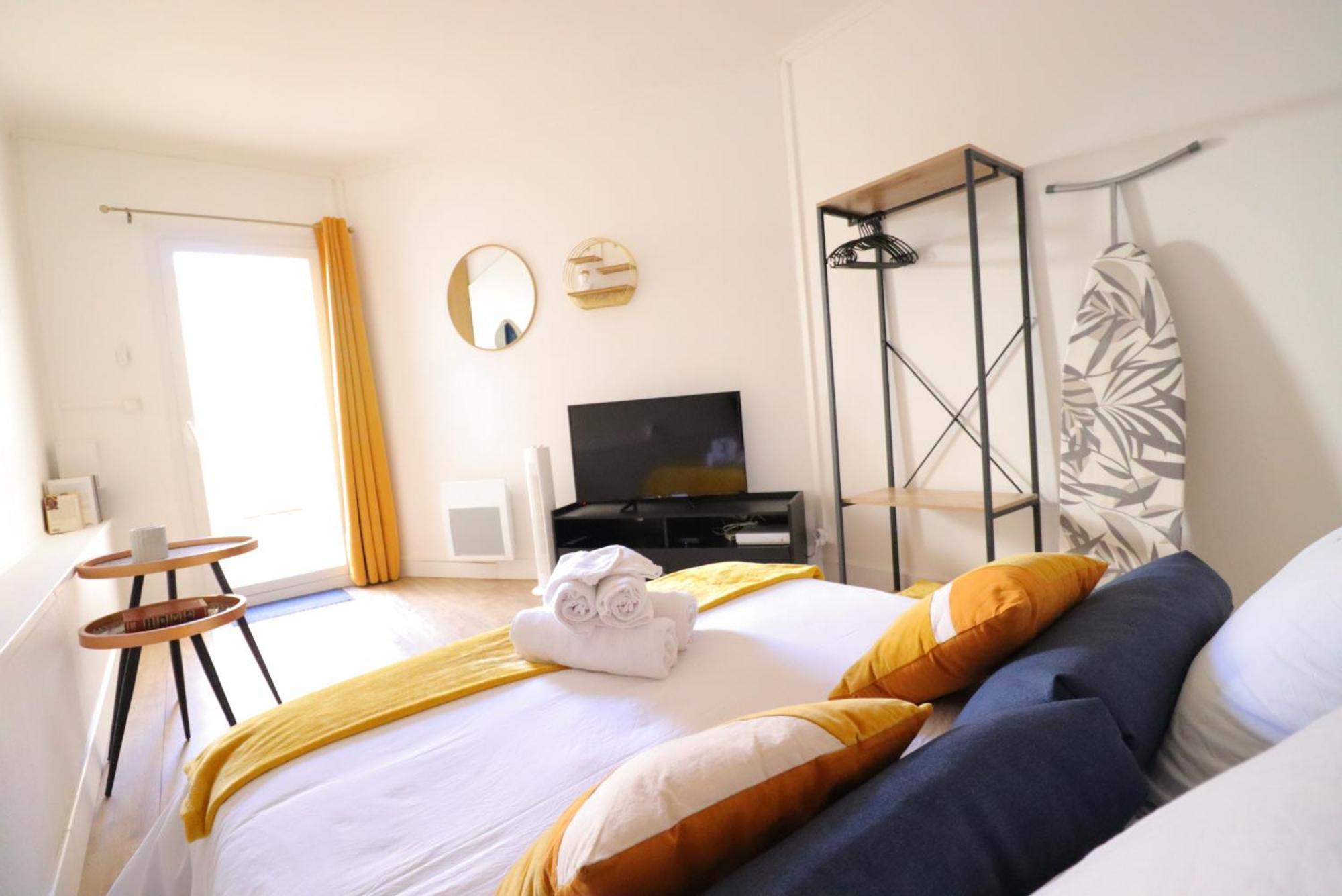 Le Neo - Studio Chic Avec Sa Cour Privative Et Fibre Bergerac Kamer foto
