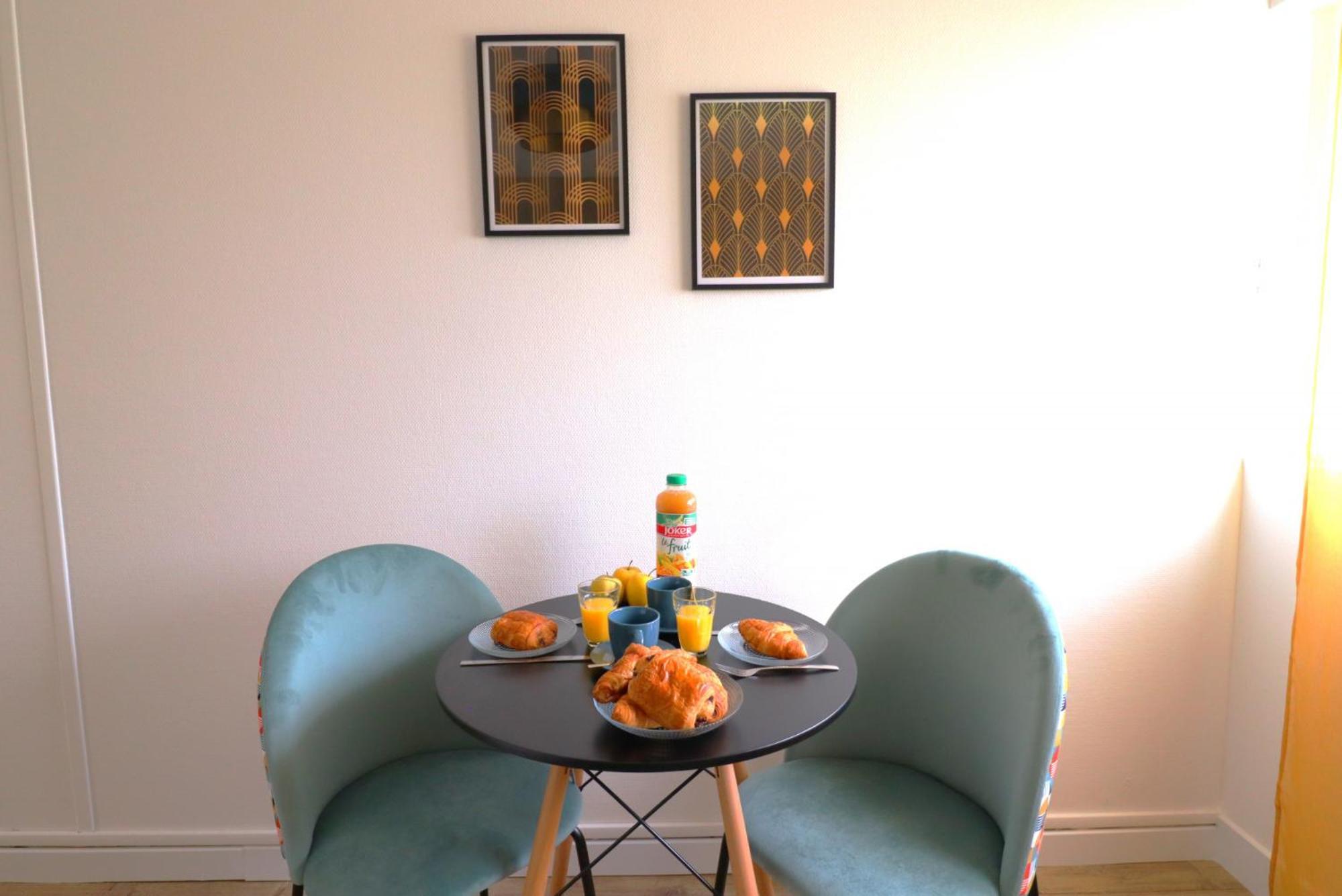 Le Neo - Studio Chic Avec Sa Cour Privative Et Fibre Bergerac Kamer foto