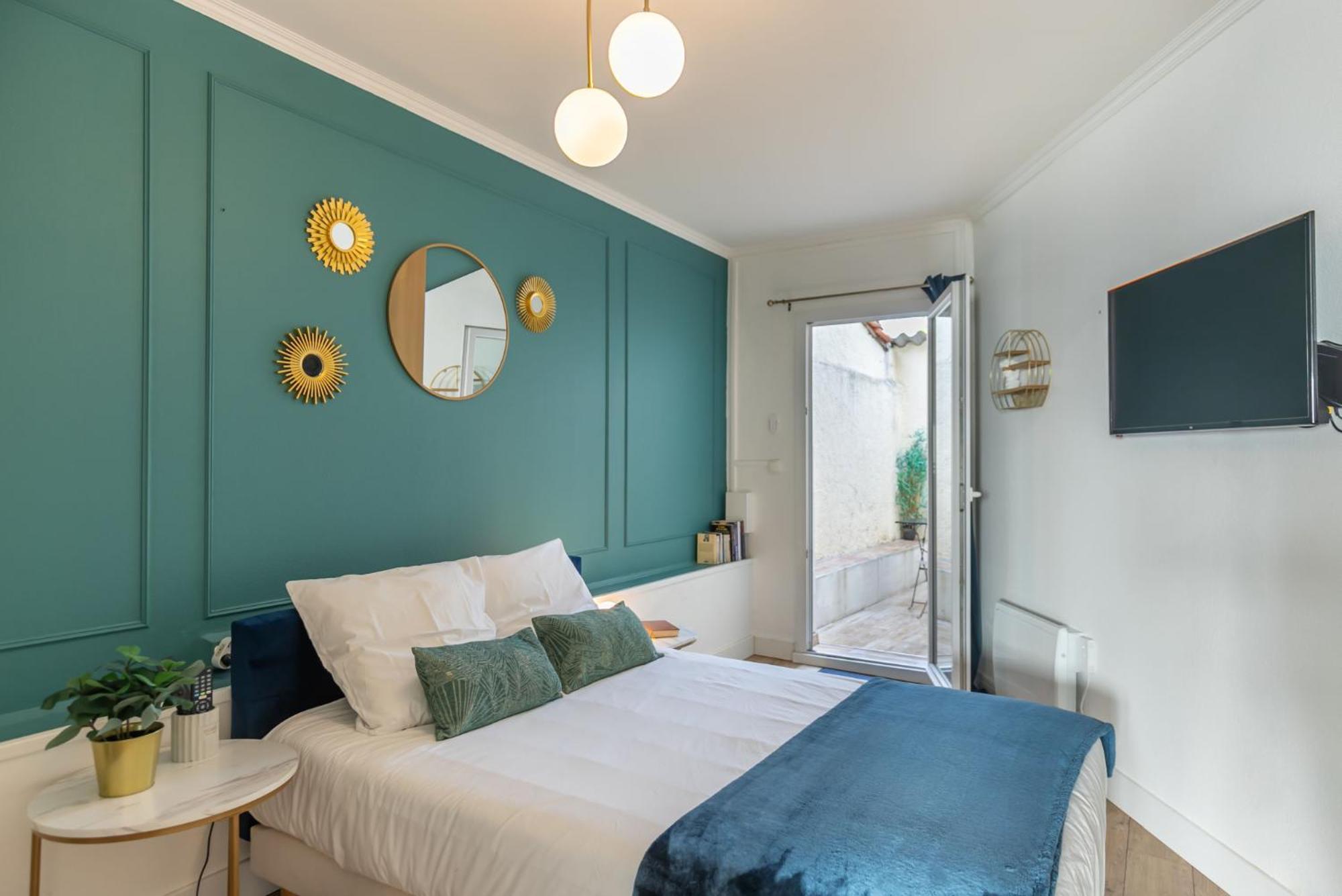 Le Neo - Studio Chic Avec Sa Cour Privative Et Fibre Bergerac Buitenkant foto