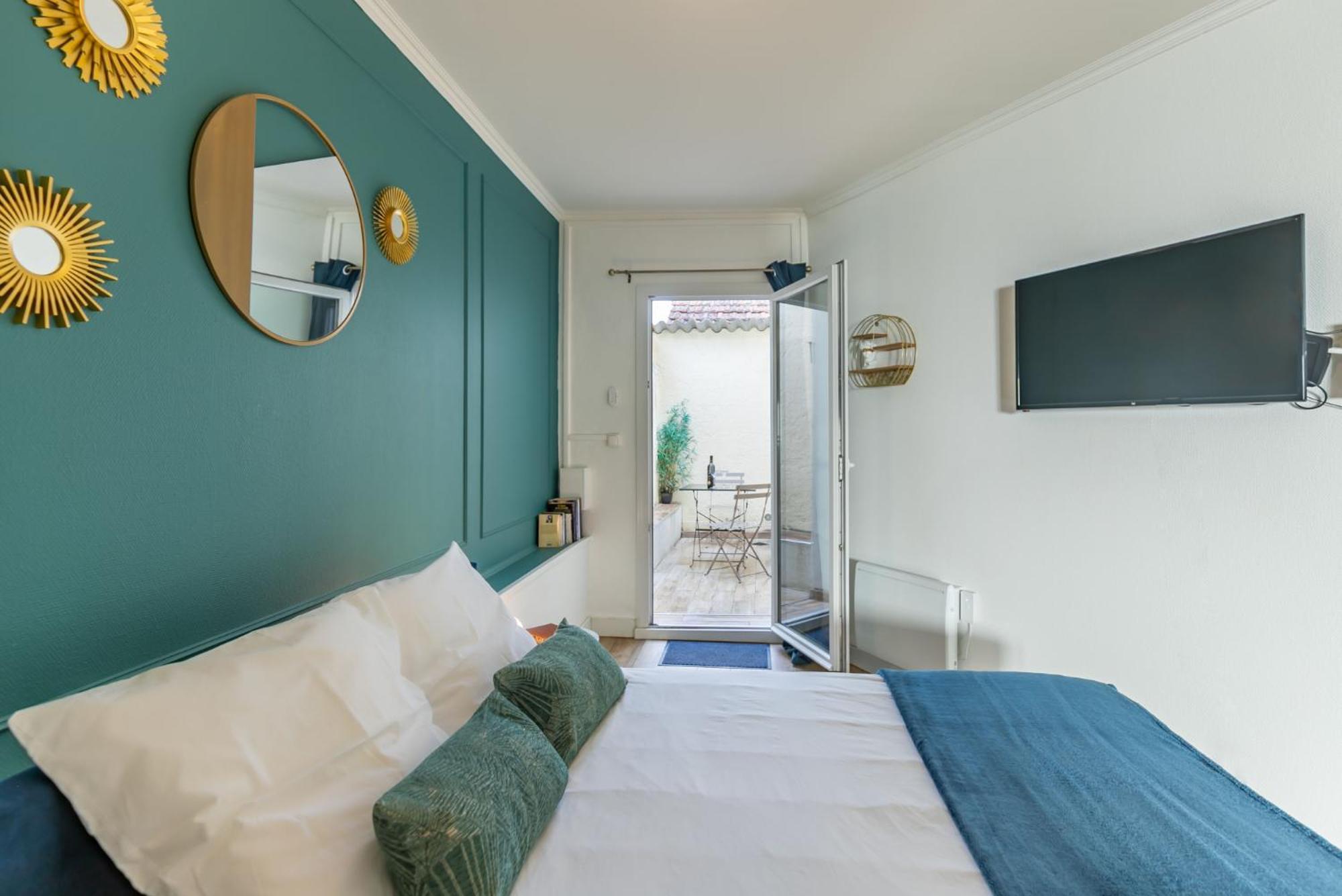 Le Neo - Studio Chic Avec Sa Cour Privative Et Fibre Bergerac Buitenkant foto